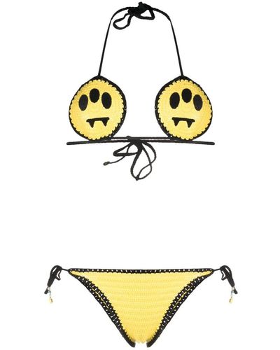 Barrow Bikini à logo imprimé - Métallisé