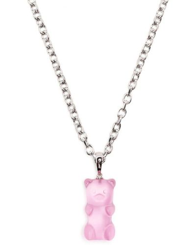 DARKAI Gummy-bear Pendant Necklace - Metallic
