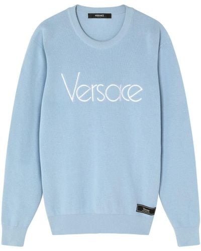 Versace Knit Jumper - Blue