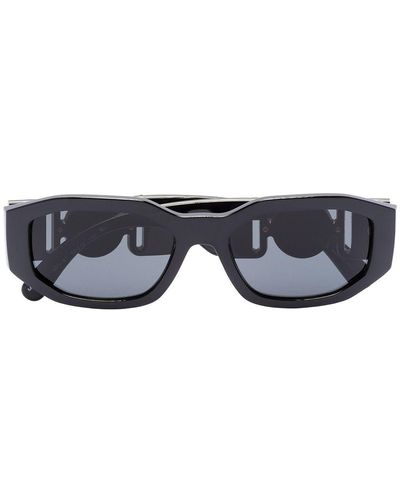 Versace Eckige Sonnenbrille - Schwarz
