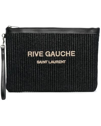 Saint Laurent Bolso de mano Rive Gauche - Negro