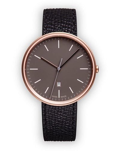 Uniform Wares M38 Date Watch - Black