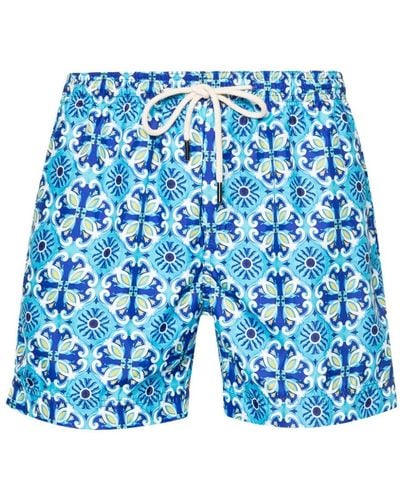 Peninsula Amalfi Swim Shorts - Blue