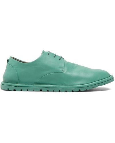 Marsèll Sancrispa Leather Derby Shoes - Green