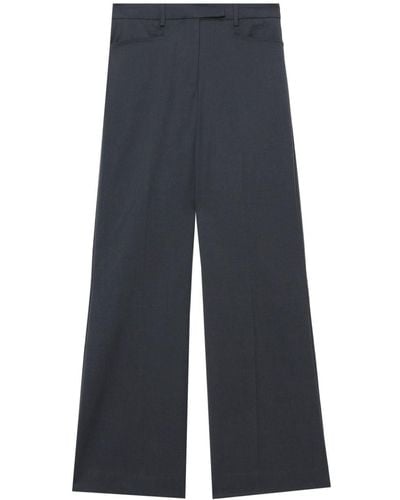 Remain Flared Tailored Trousers - Blue