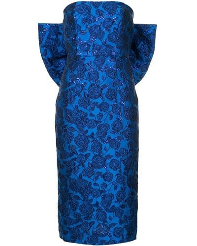 Bambah Vestido de tubo Bellflower - Azul