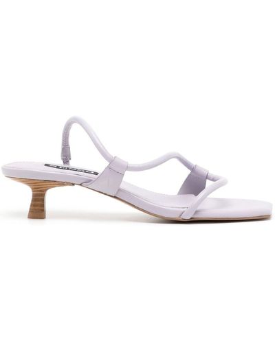 Senso Teyana Kitten Heel Sandals - White