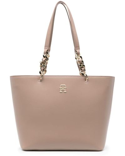 Chain Strap Square Tote Bag IY331