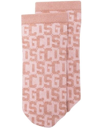 Wolford X GCDS Socken - Pink