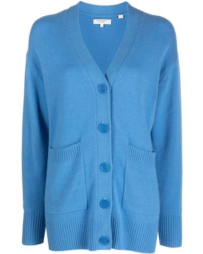 Chinti & Parker Vest Met V-hals - Blauw