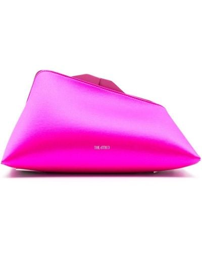 The Attico 8.30PM Oversized-Clutch - Pink