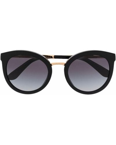 Dolce & Gabbana Round-frame Sunglasses - Metallic