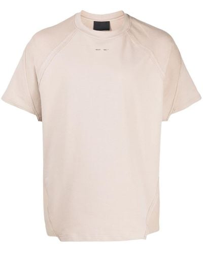 HELIOT EMIL T-shirt en coton à manches courtes - Neutre