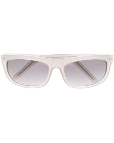 Our Legacy Shelter Rectangle-frame Sunglasses - Pink