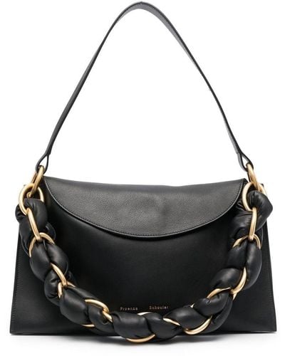 Proenza Schouler Twisted Chain Shoulder Bag - Black