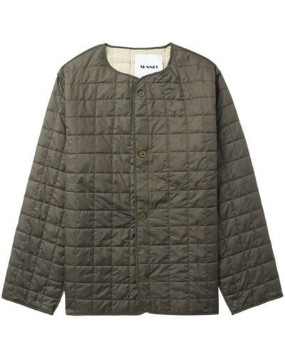 Sunnei Reversible Quilted Jacket - Green