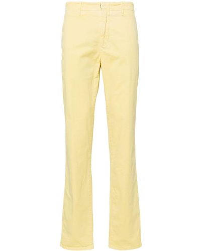 Incotex Straight-leg Cotton-blend Chinos - Yellow