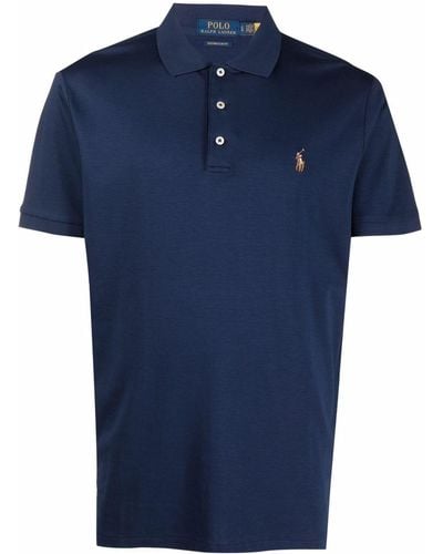 Polo Ralph Lauren Jersey Poloshirt - Blauw