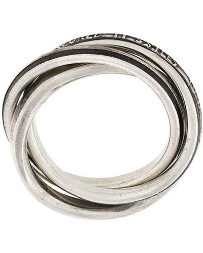 Werkstatt:münchen Werkstatt:münchen Stylised Ring - Metallic