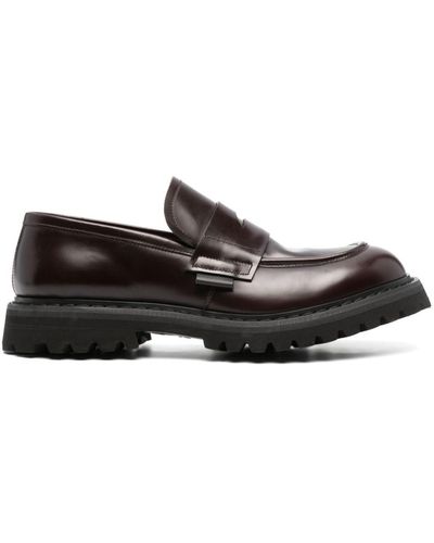 Premiata Nodik leather loafers - Black