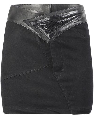 RTA Kaneeta Mini Skirt - Black