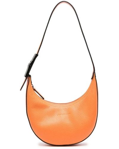 Longchamp Small Roseau Essential Shoulder Bag - Orange