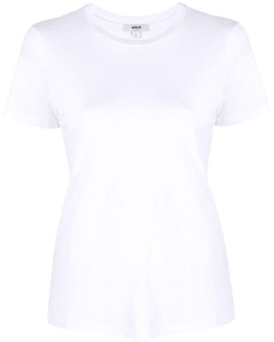 Agolde Annise Round-neck T-shirt - White