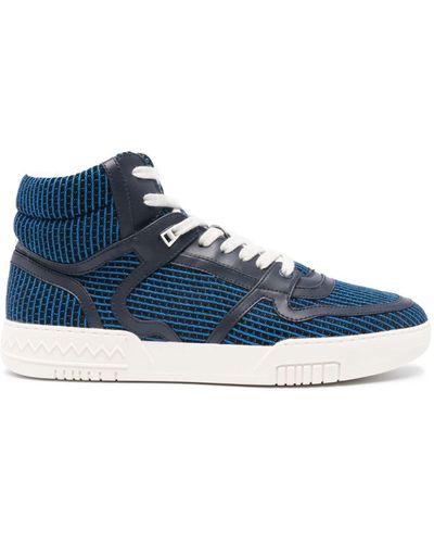 Missoni Paneled Hi-top Sneakers - Blue