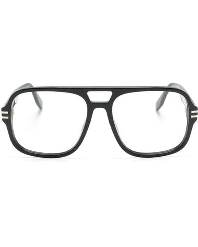 Marc Jacobs Klassische Pilotenbrille - Schwarz