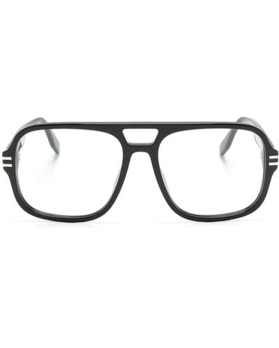 Marc Jacobs Gafas con montura estilo piloto - Negro