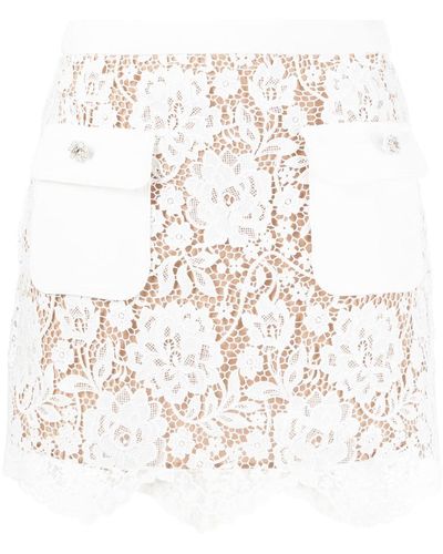 Self-Portrait Self Portrait Skirts White