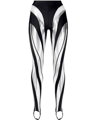 Women's Mugler Tights and pantyhose from $110 | Lyst