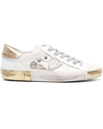 Philippe Model Prsx Panelled Trainers - White