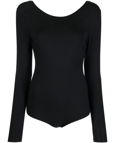 Spanx Suit Yourself Long-sleeved Body - Black