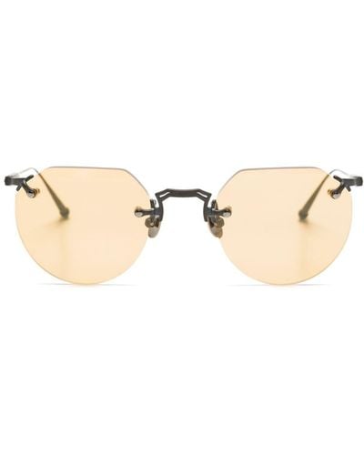 Matsuda Geometric-frame Sunglasses - Natural