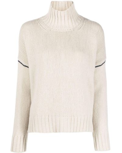 Woolrich Wool Turtleneck Sweater - Natural