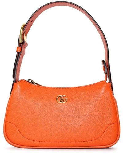 Gucci Mini Aphrodite Shoulder Bag - Orange