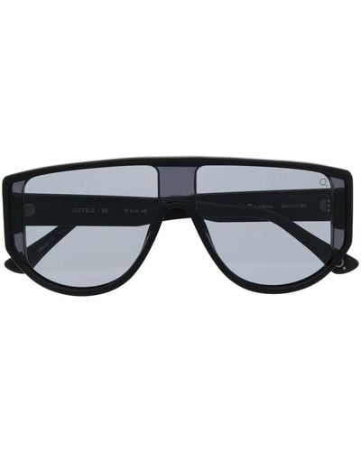 Etnia Barcelona Los Feliz Oversize-frame Sunglasses - Black