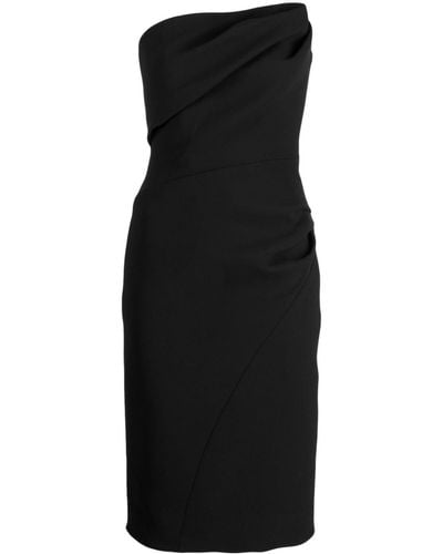 Maticevski Bandeau Pencil Dress - Black