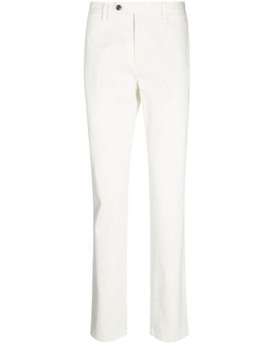 MAN ON THE BOON. Slim-fit Chino Pants - White