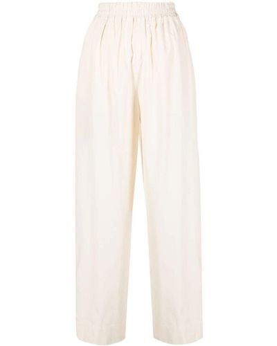 Studio Nicholson Pantalon à coupe ample - Blanc