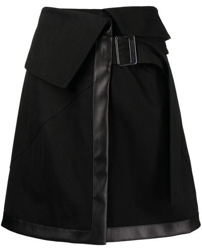3.1 Phillip Lim Buckled Waist Skirt - Black