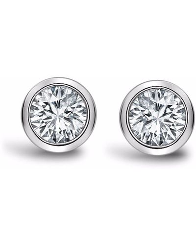 Pragnell 18kt White Gold Sundance Diamond Earrings - Metallic