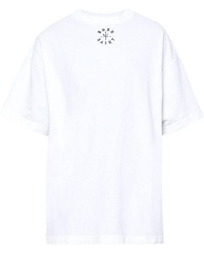 SAINT Mxxxxxx T-shirt en coton à logo imprimé - Blanc