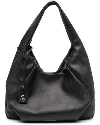 Stuart Weitzman Sac porté épaule The Moda Shine - Noir