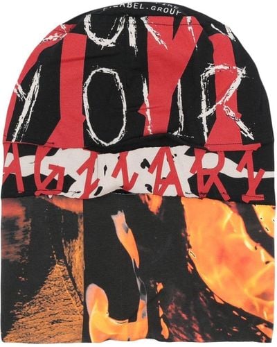 44 Label Group Graphic-print Beanie - Red