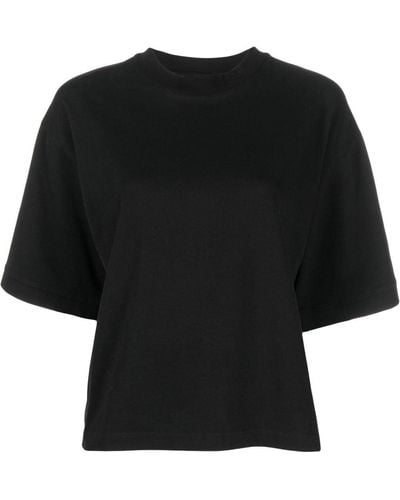 Thom Krom Round Neck Short-sleeve T-shirt - Black
