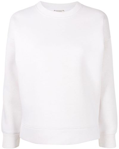 Nina Ricci Sweatshirt mit Logo-Print - Weiß