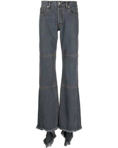 JORDANLUCA Sedit Flared Jeans - Grey