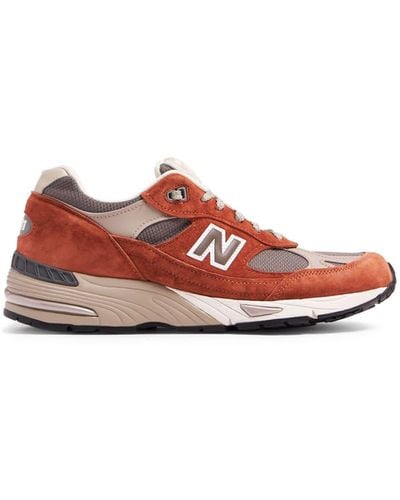 New Balance Made in UK 991v1 Sneakers - Rot